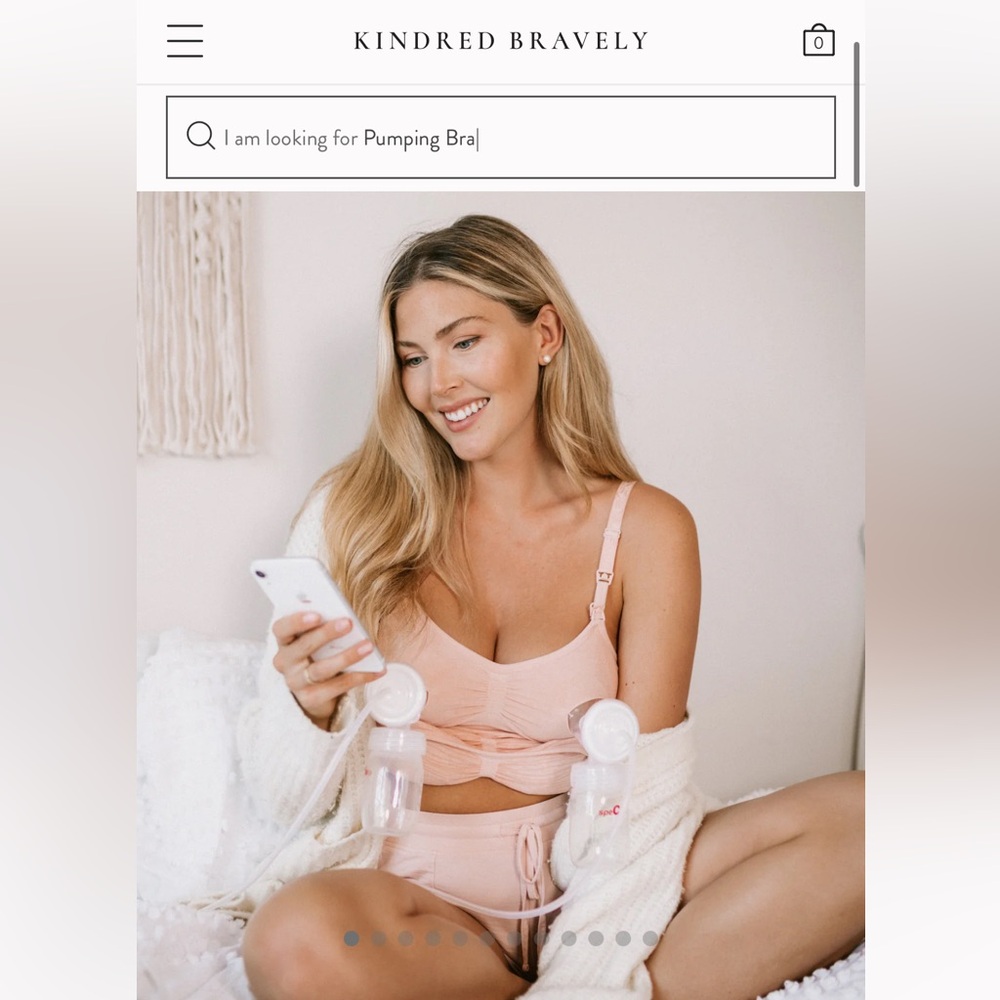 NWT Kindred Braverly Sublime Pumping & Nursing Bra